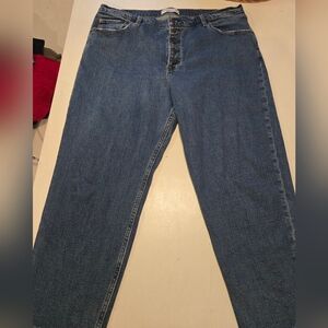 Abercrombie & Fitch Dark Blue Mom Jeans